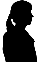 シルエット画像